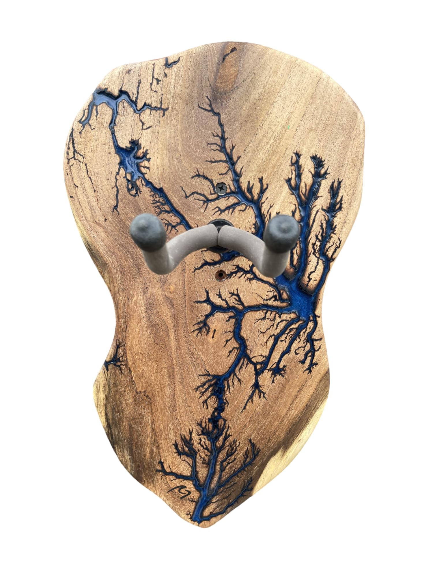 GC Creative Works Guitar Hanger Fractal Art Wall Mount GHFAKWS1