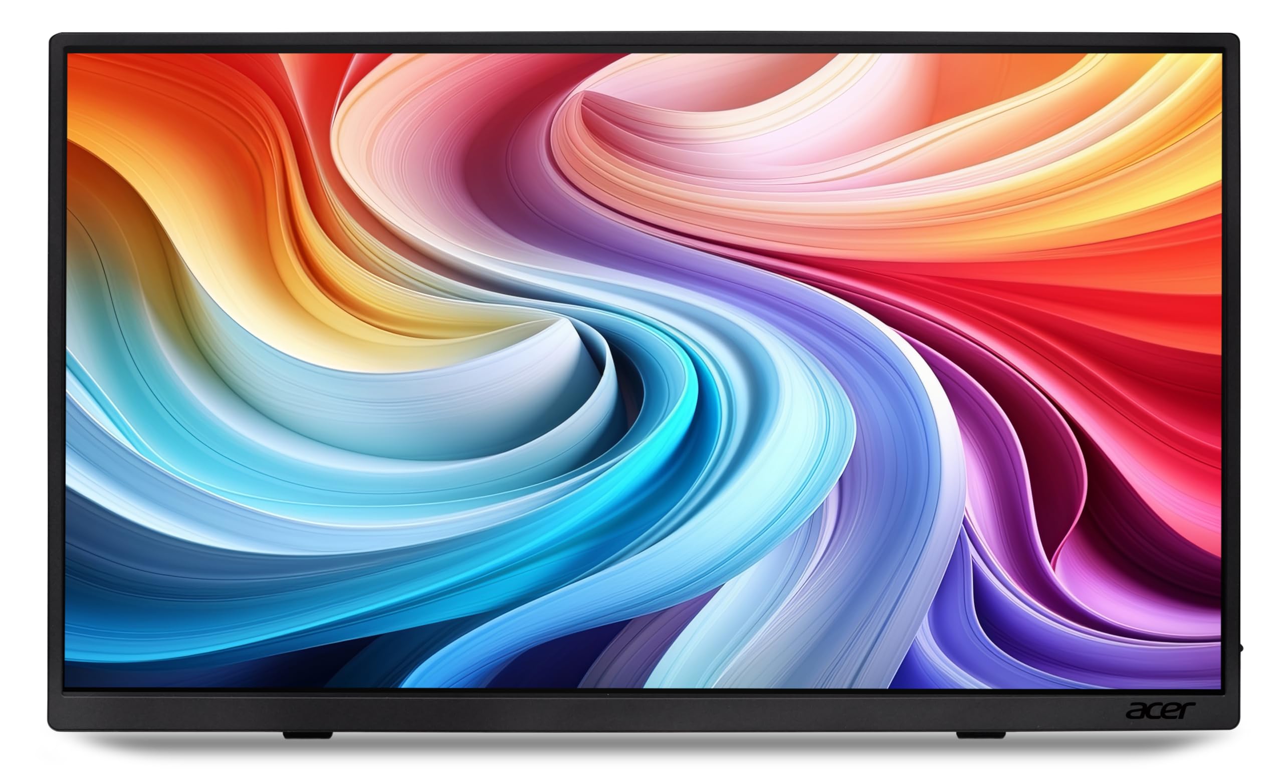 Acer PM161QT Portable Monitor Touch 15,6 Zoll (39,6 cm), 60Hz | Mobiler Touch Monitor 15.6 Zoll (39,6 cm Bildschirm) Full HD, LED, 60Hz, 6ms (GTG), MiniHDMI, USB-C, USB HUB, AdaptiveSync