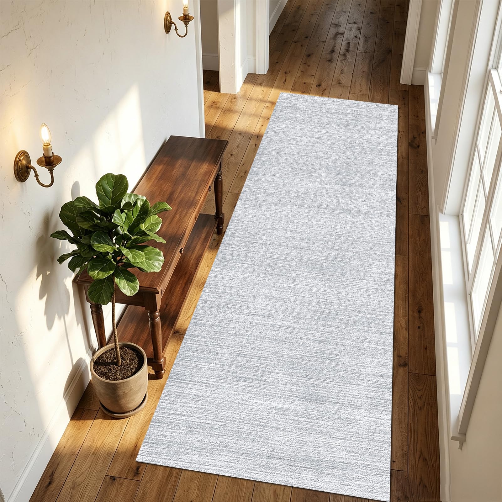 Chodnik dywanowy, antypoślizgowy, długi dywan do korytarza, 60 x 230 cm