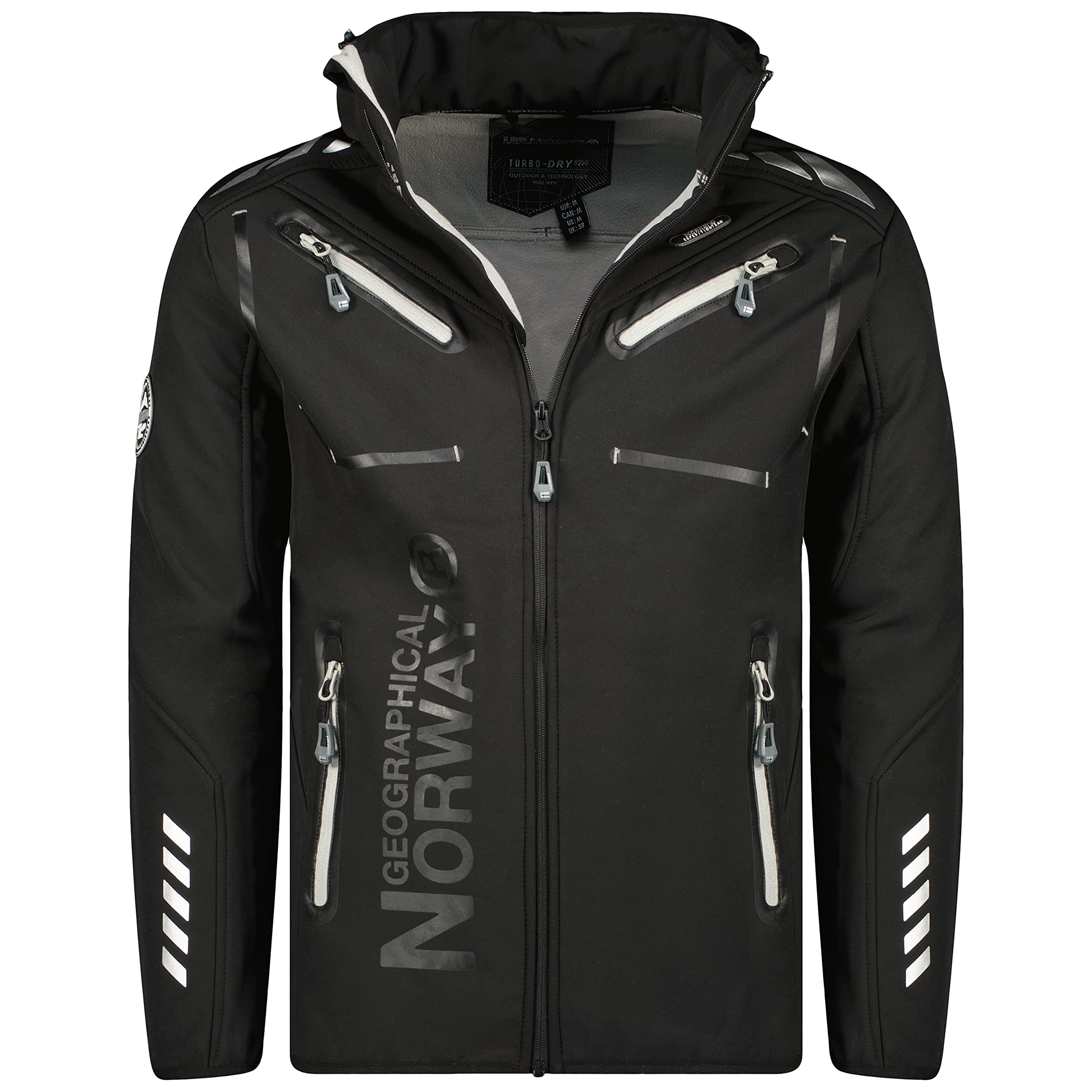 Geographical Norway softshell functionele outdoorjas voor heren