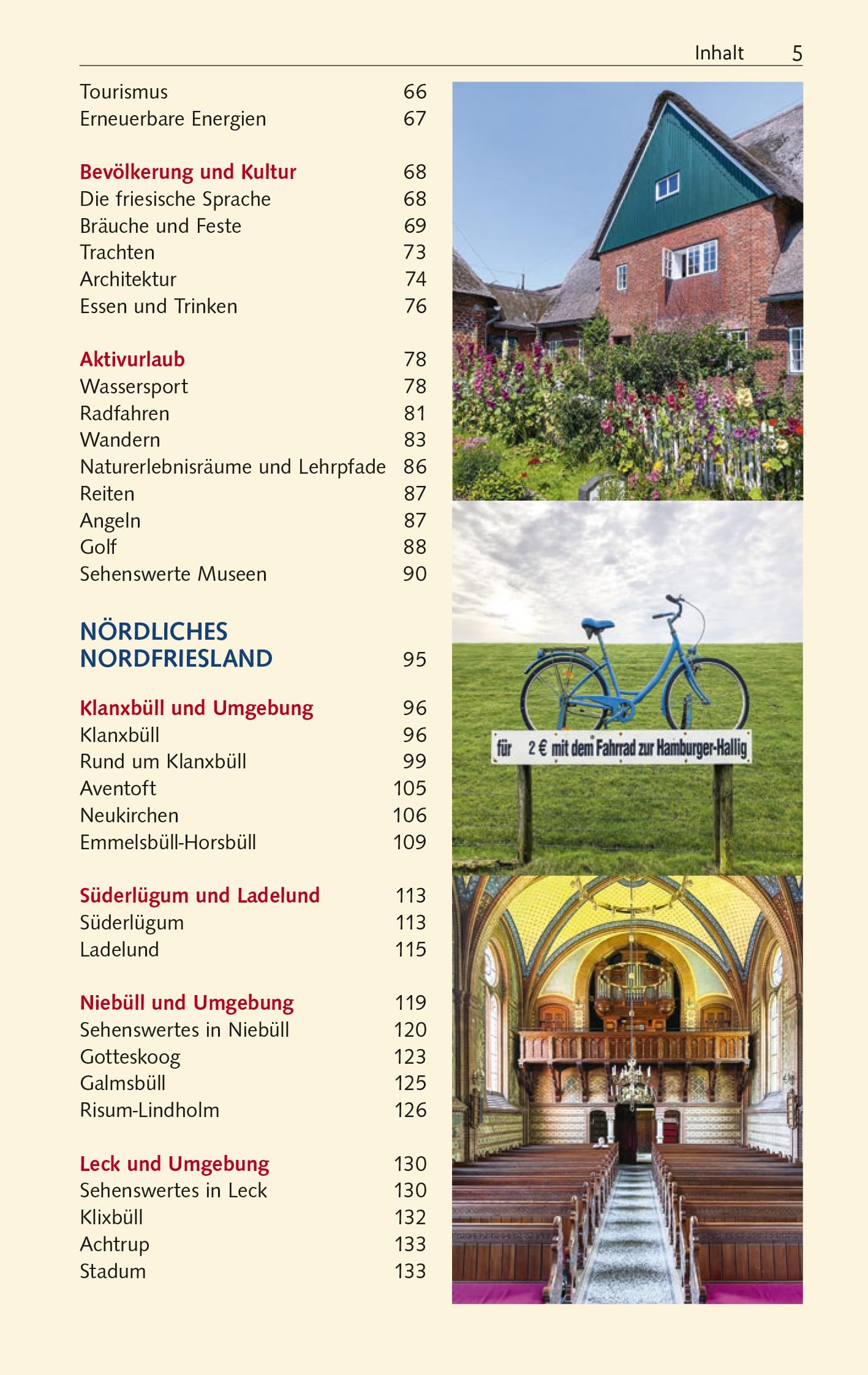 TRESCHER Reiseführer Nordfriesland: Sylt, Amrum, Föhr, Halligen, Husum, St. Peter-Ording, Eiderstedt und Hinterland. Mit Wanderungen und Radtouren