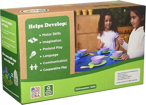Miniatura 3 de Green Toys Juego de platos - 4C, pequeño