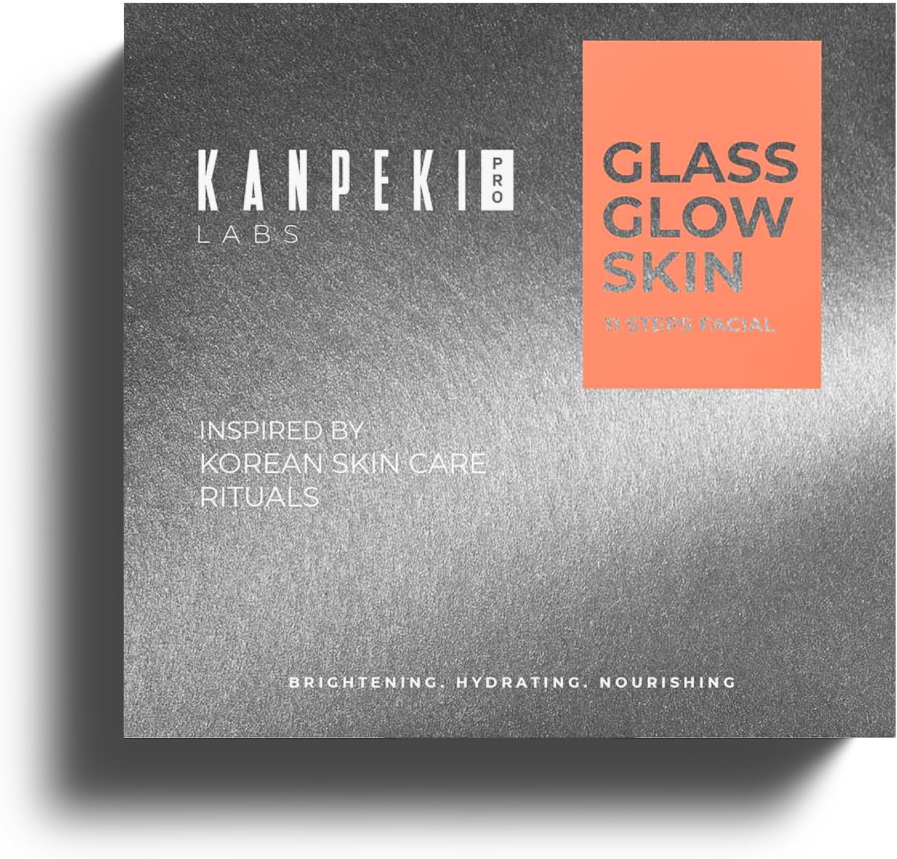 Kanpeki Glass Glow 11-Step Korean Skincare Facial Kit | Brightening & Hydrating Facial Treatment | Infused with Honey, Vitamin C & Argan Oil | SPF 30 Protection | All Skin Types