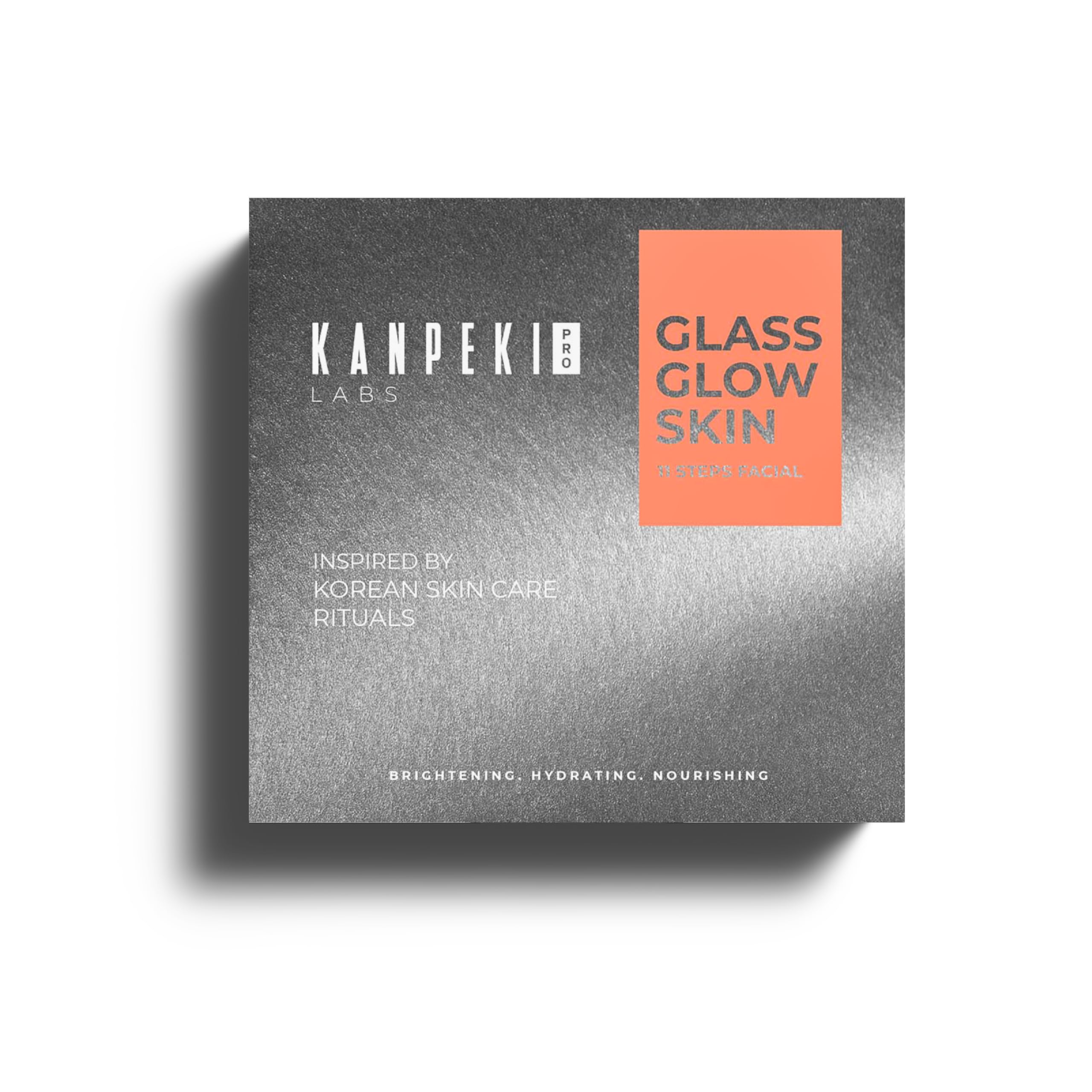 Kanpeki Glass Glow 11-Step Korean Skincare Facial Kit | Brightening & Hydrating Facial Treatment | Infused with Honey, Vitamin C & Argan Oil | SPF 30 Protection | All Skin Types