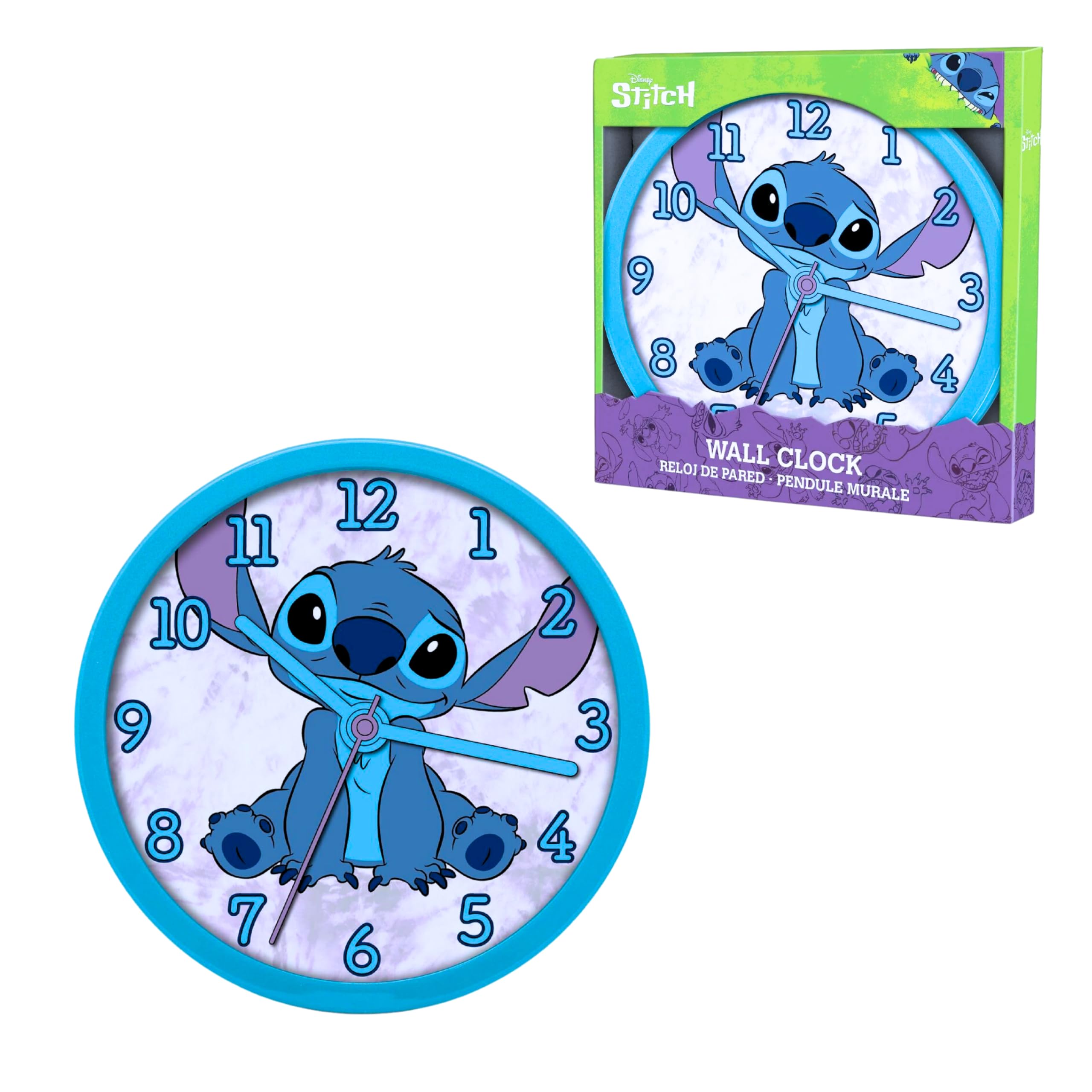 horloge personnalisé avec le prénom et thème de votre choix cadeau