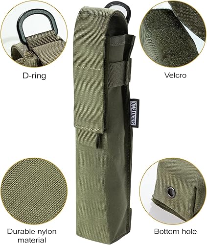 Miniatura 5 de OneTigris X-Sheath - Funda multiusos para herramientas con capacidad ajustable para sostener linterna, martillo