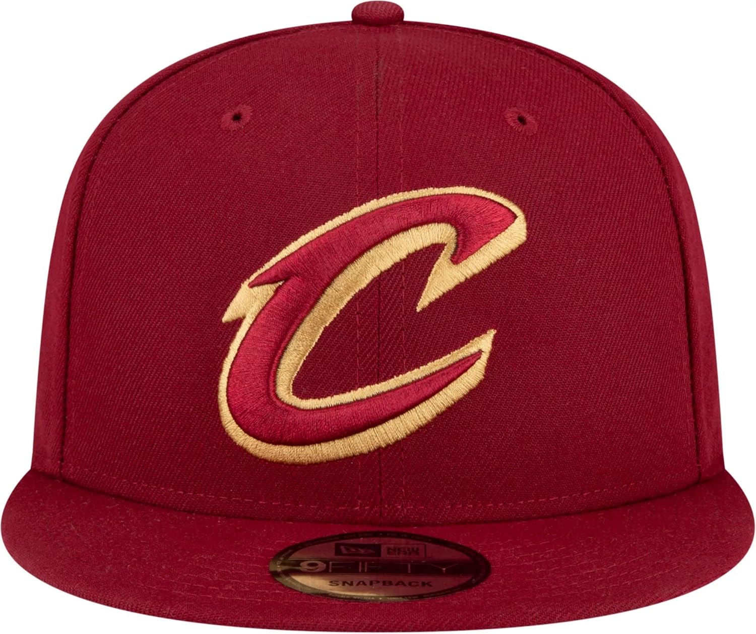 New Era NBA Black 9FIFTY Adjustable Snapback Hat Cap One Size Fits All - Image 2