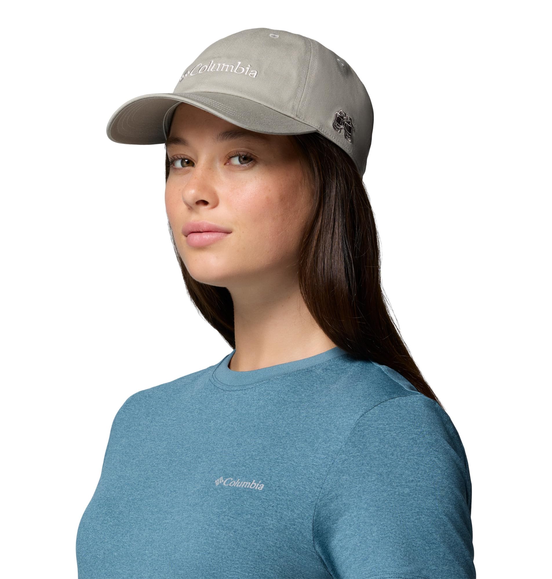 Columbia Czapka z daszkiem unisex Provisions, czapka z daszkiem, szary krzemień/logo/lornetka, jeden rozmiar