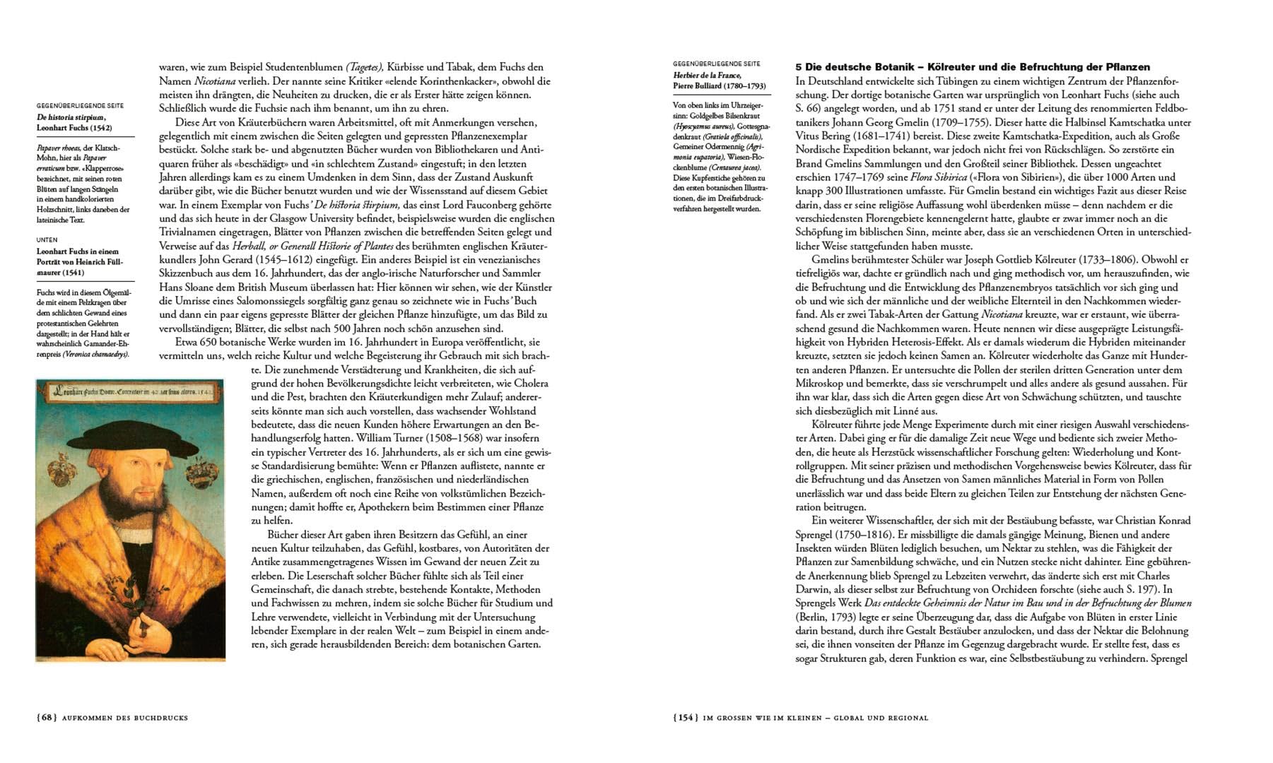 Die Geschichte der Botanik in 300 Büchern