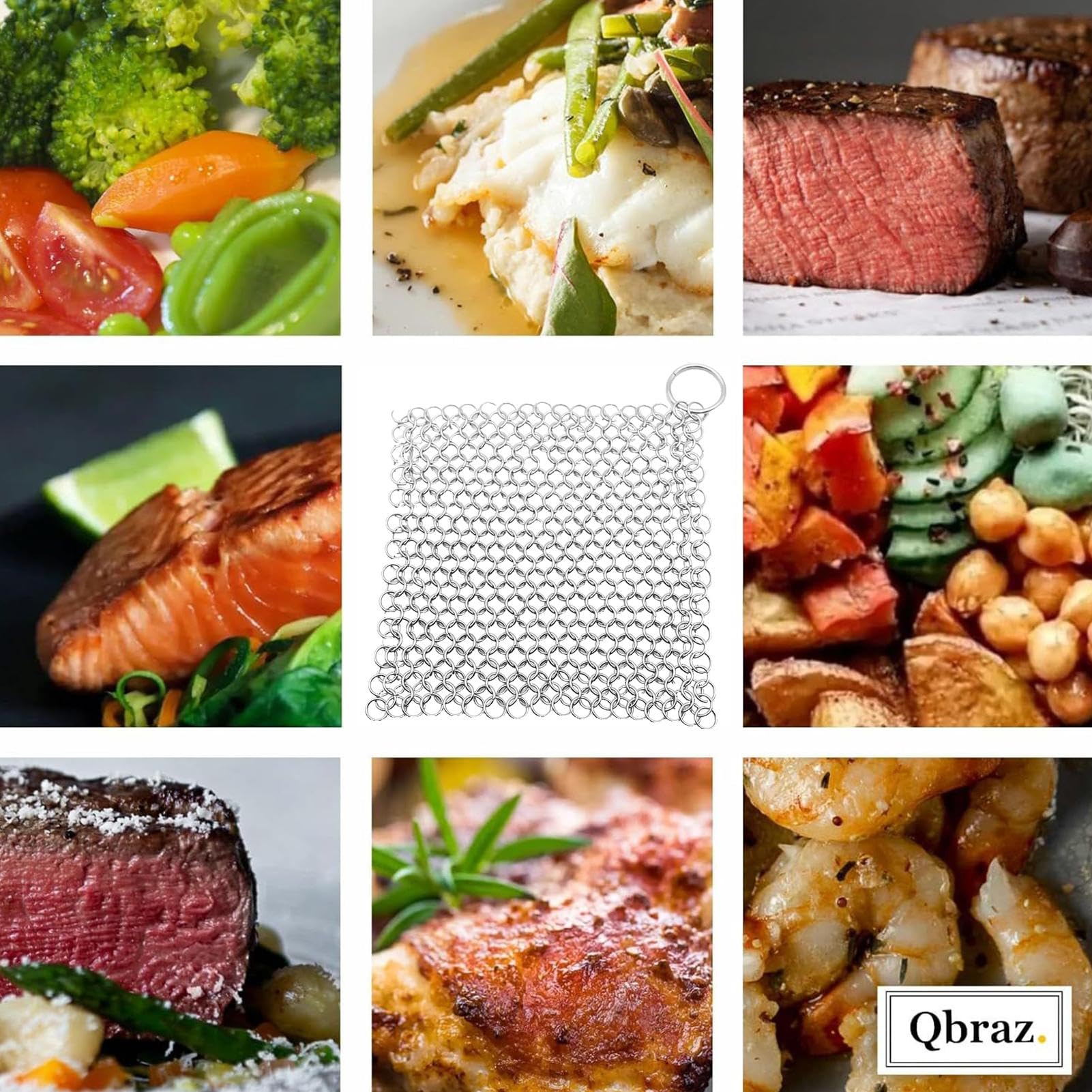 Sous Vide Sous Vide obci??niki ze stali nierdzewnej, obci??niki do gotowania, bez wysi?ku, odporne korozj?, 20 x 20 cm, 1 sztuka do akcesoriów kuchennych
