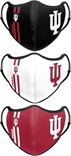 Indiana Hoosiers NCAA Face 3 Pack Face Cover