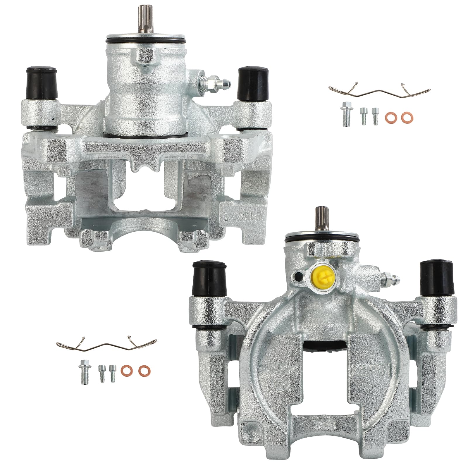 SCITOO Rear Disc Brake Calipers Assembly w/Bracket For Ford,For Lincoln