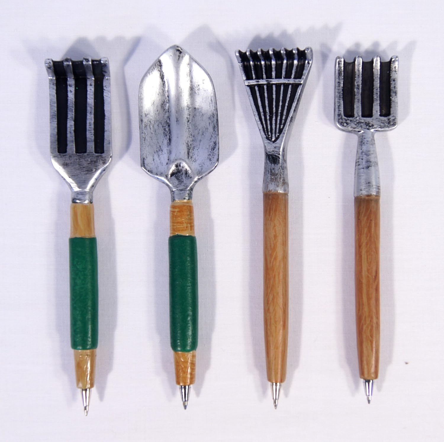 Garden Hand Tool Pens Refillable Poly Resin Writing Pen (Set of 4)