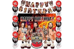 Ultimate WWE Birthday Party Decorations Kit for Wrestling Enthusiasts