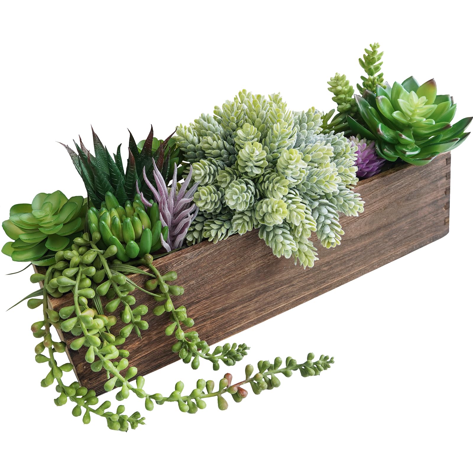 Winlyn 15 Inch Artificial Succulent Arrangement