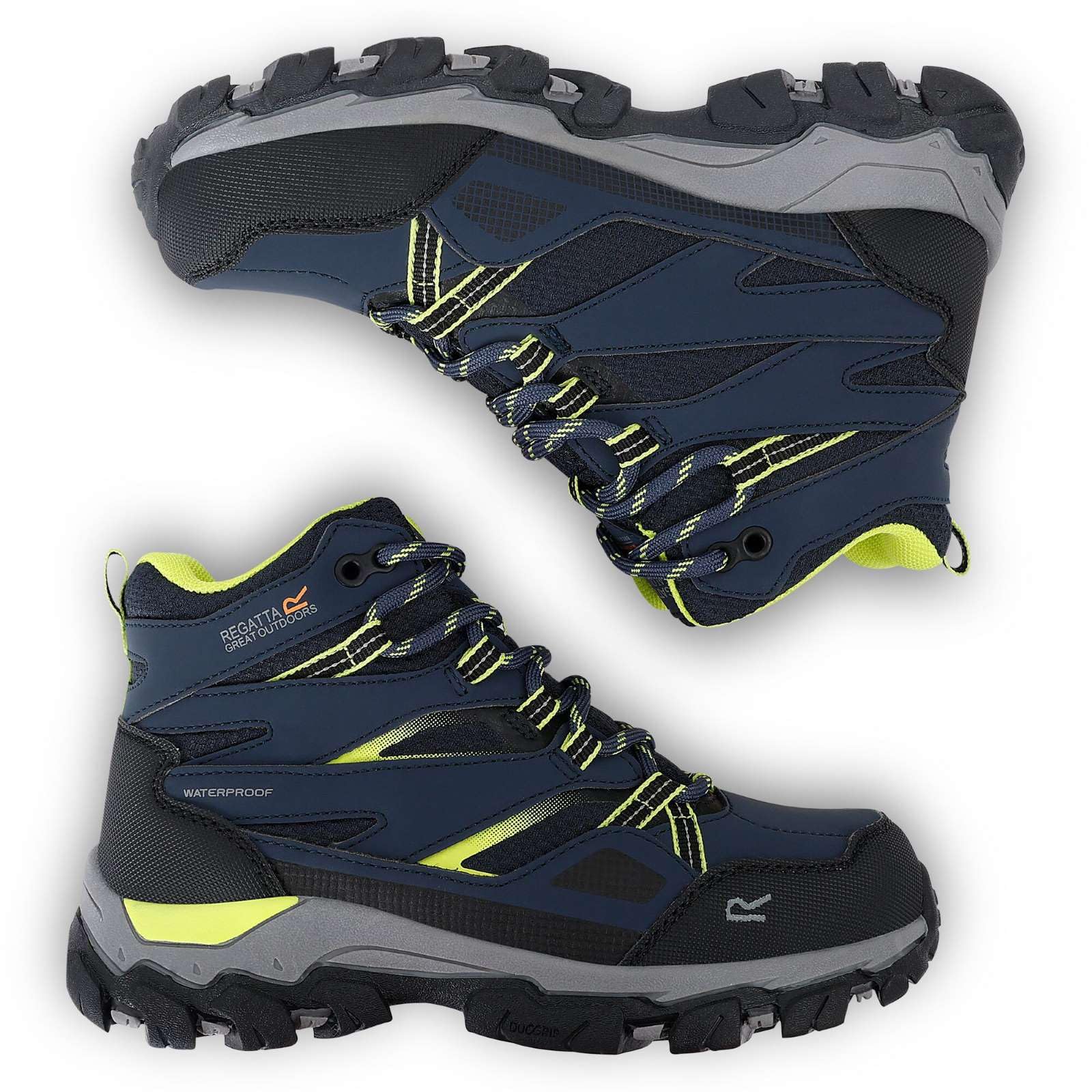Regatta Holcombeiii Btjnr Botas de senderismo impermeables Regatta Kids Holcombe III JuniorUnisex niños