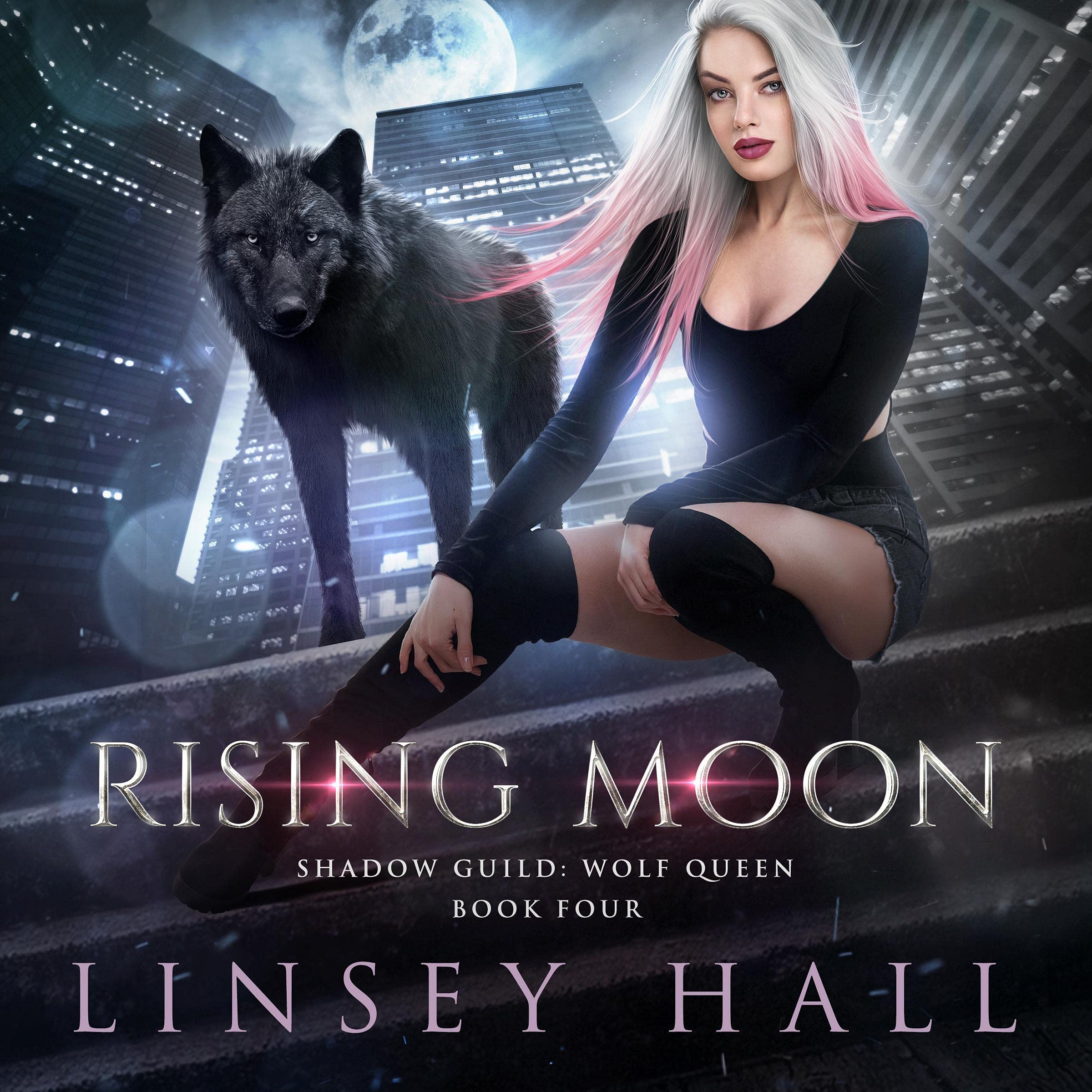 Cover art for Rising Moon: Shadow Guild: Wolf Queen, Book 4