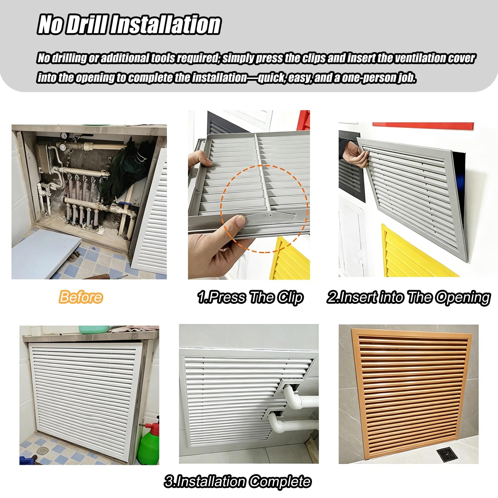 Griglia di Ventilazione, Bocchetta di Aerazione HVAC