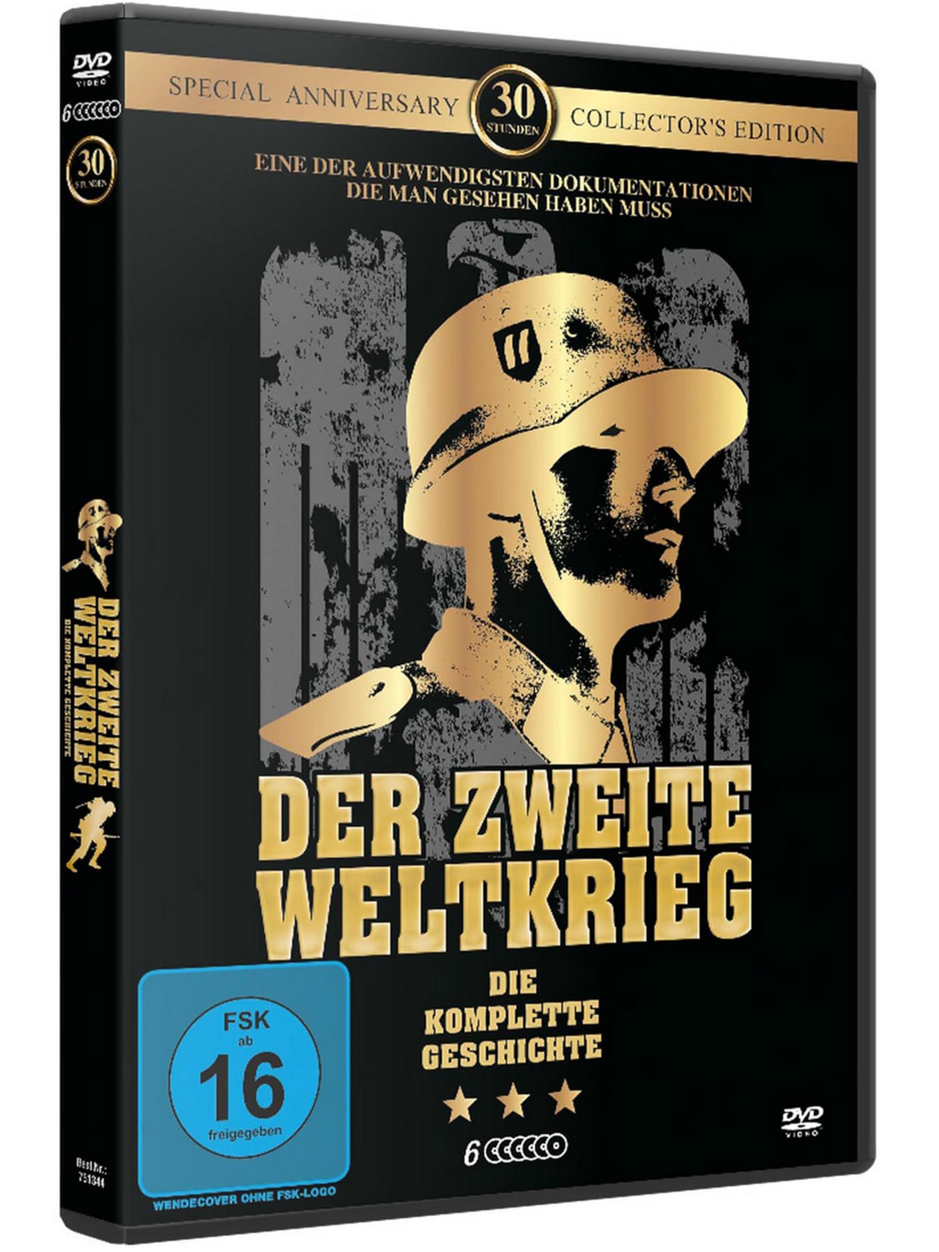 Der Zweite Weltkrieg (Die komplette Geschichte) Umfassende 30-stündige Dokumentation über das Kriegsgeschehen (HISTORY MOVIES by WME Home Entertainment) [6 DVDs]