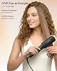 Plancha de Titanio de 1.75" con Infrarrojo, Modelo S01 | 12 Temperaturas y Calentamiento Rápido en 3s para Cabello Grueso y Rizado, Iones Negativos Antifrizz, Doble Voltaje para Viajes, Regalo para Mujeres, 1.75 Pulgadas 3