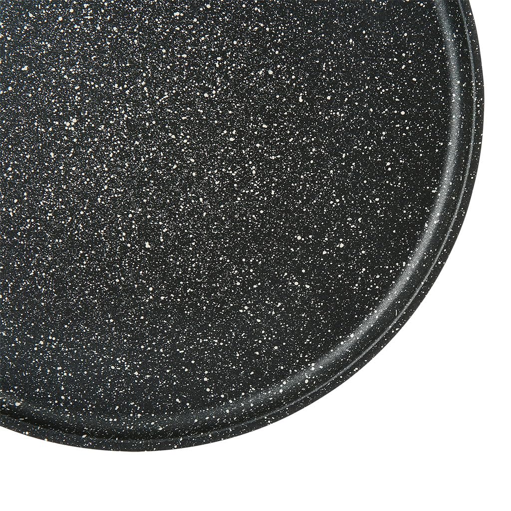 Sitram 714224 Crêpière Fonte d'aluminium Ø 30 cm - Revêtement anti-adhésif sans PFOA Whitford Xylan 2 couches effet pierre - Manche thermorésistant soft touch - Tous feux dont induction