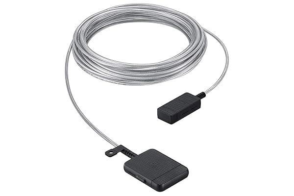 Samsung 15m One Invisible Connect Cable for QLED 4K & The Frame TVs (Model) - White - VG-SOCR15/ZA