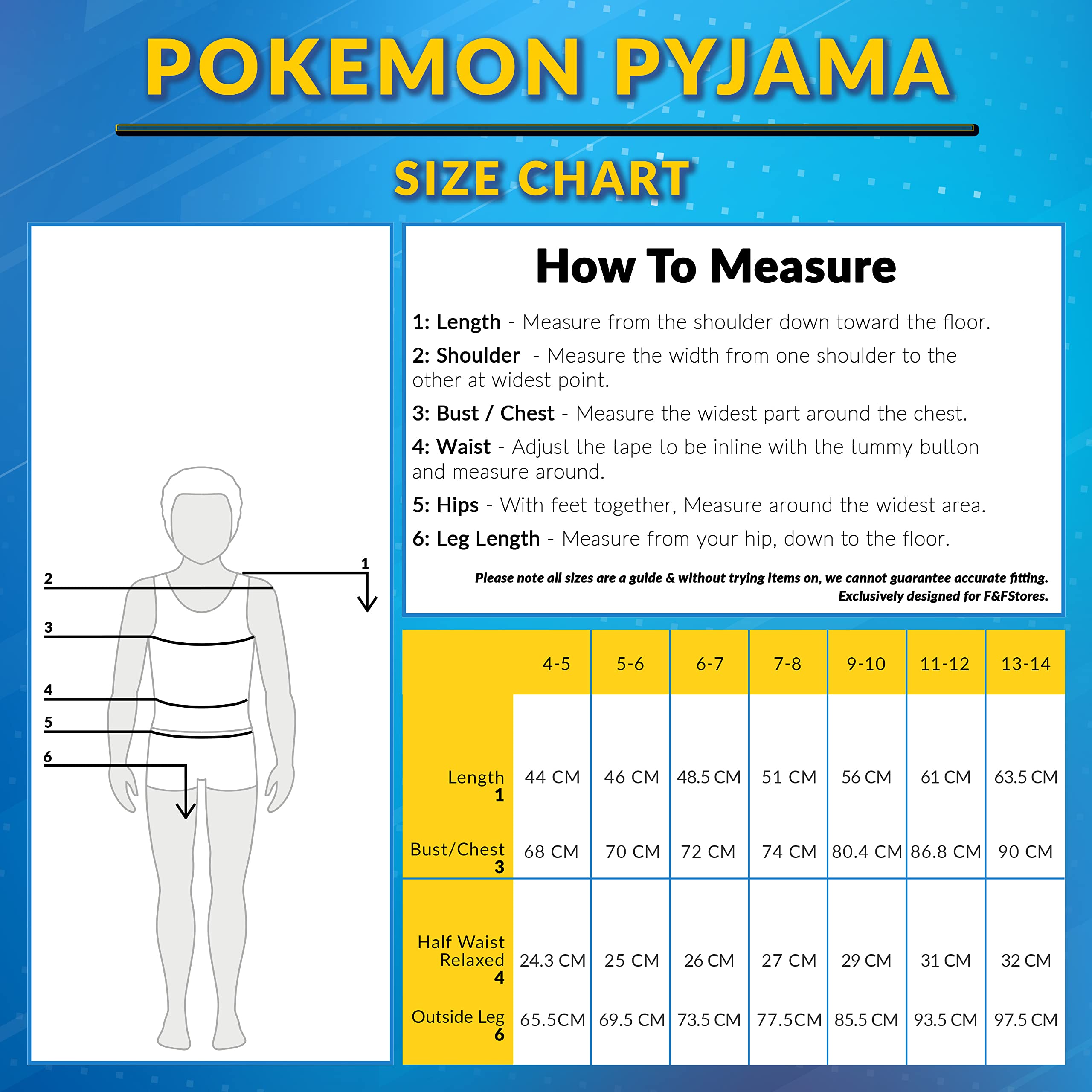 Pokémon Piżama dla chłopców, 2-częściowy zestaw piżam dziecięcych z Snorlax, Pikachu, Squirtle, Bulbasaur i Charmender, koszulka z długim rękawem, 100% bawełniana bielizna nocna dla dzieci, prezent dla chłopców, Czarny