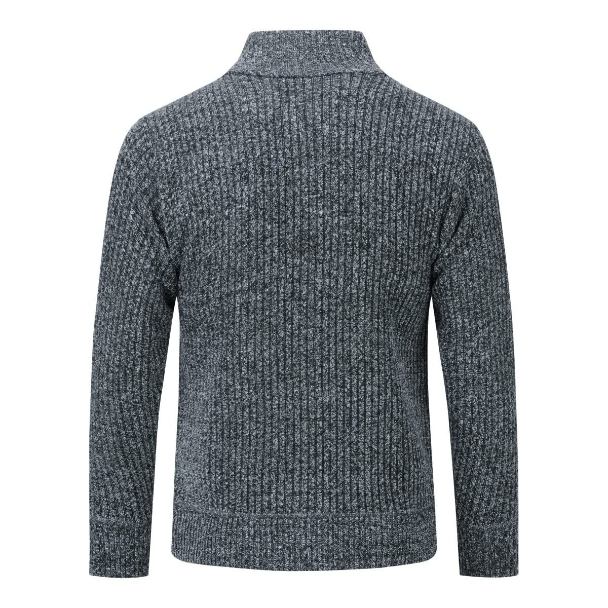 Allthemen Cardigan da Uomo con Cerniera con Colletto Rialzato Pollover Sweater Invernale Lavorato a Maglia