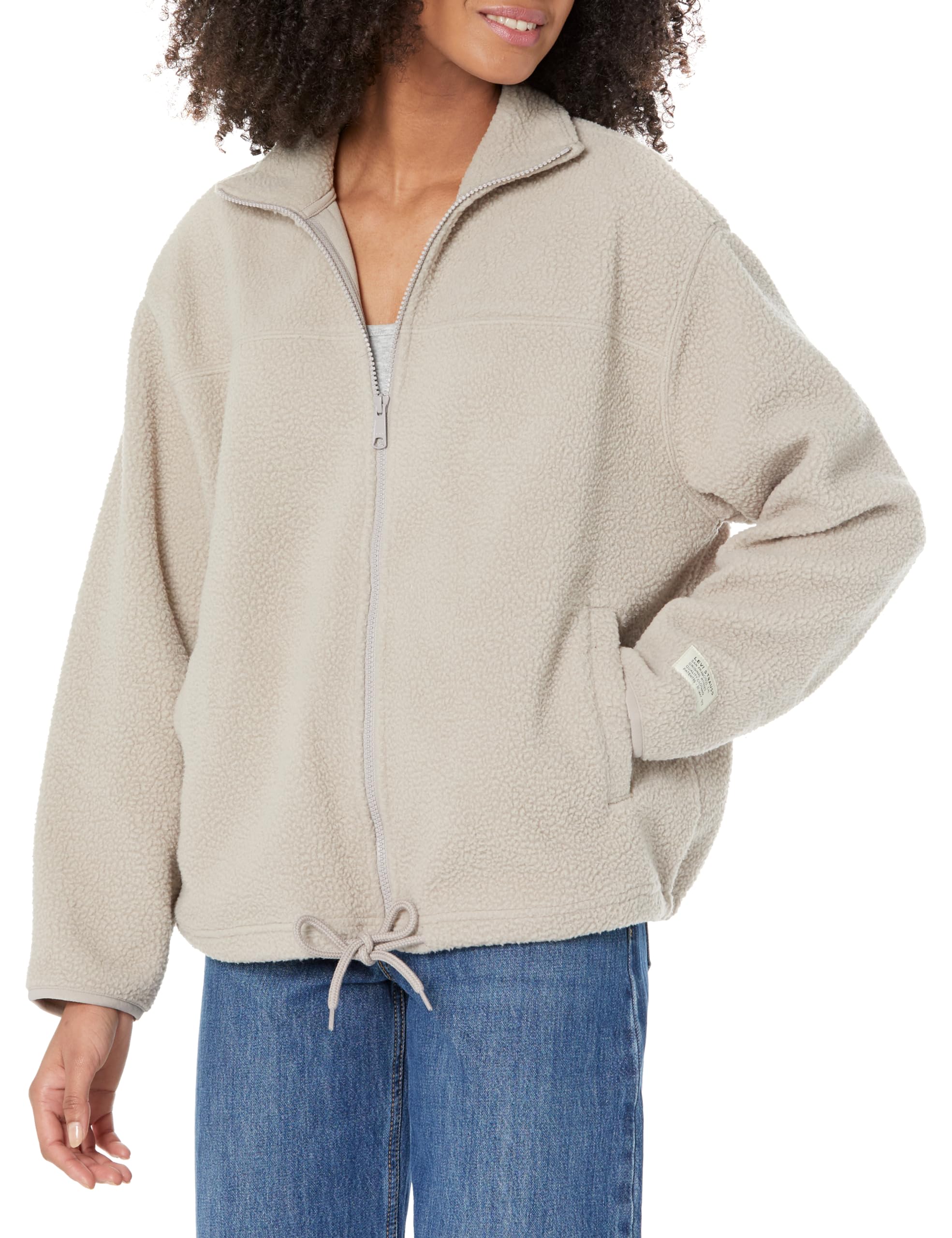 Leviswomens Womens Premium All Over Sherpa Jacket Also Available
