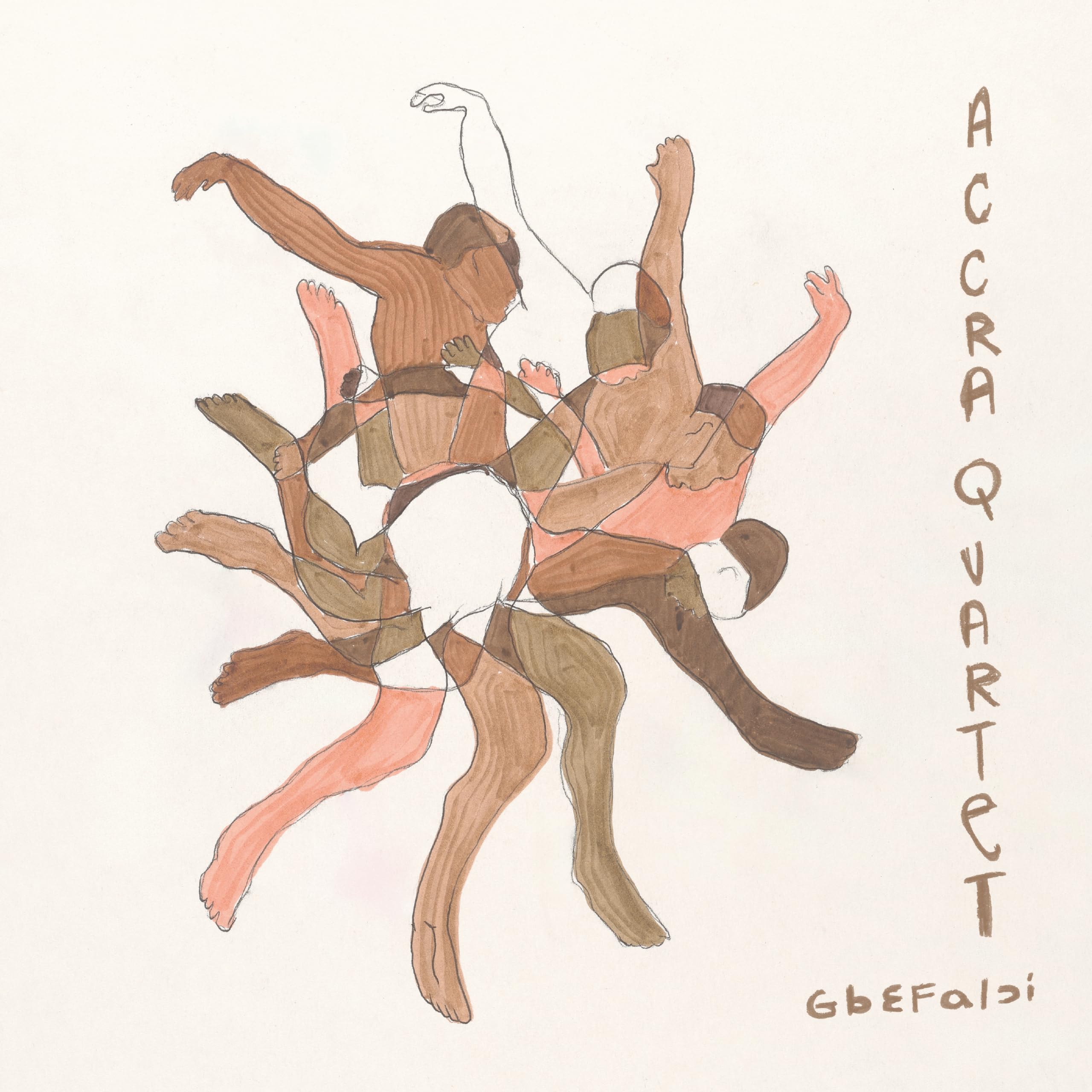 Accra Quartet Gb?fal?i (limited Edition Natural/black Swirl) LP New 850060435195