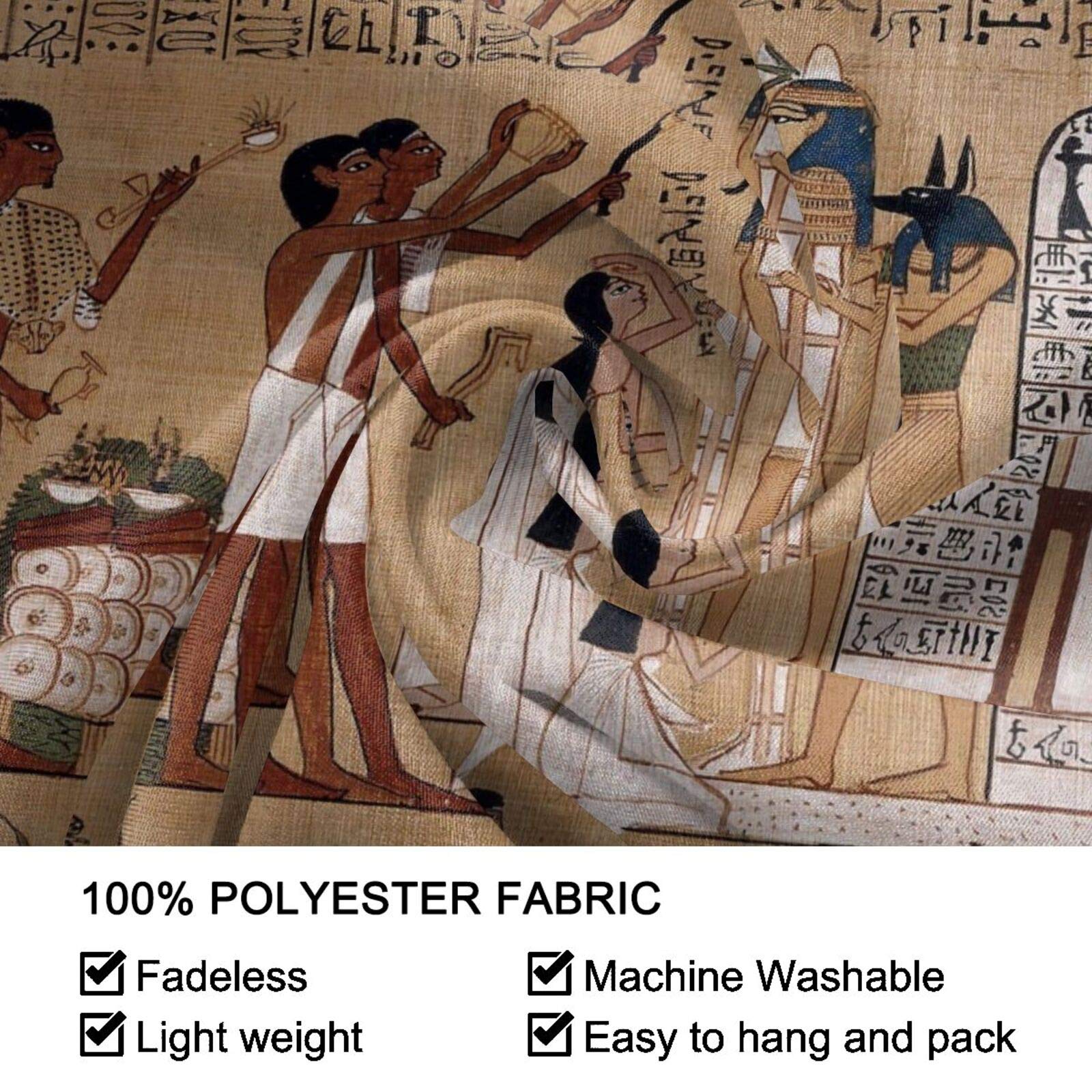 Amazon.co.jp: 死者の書 古代エジプト タペストリー 壁掛け 