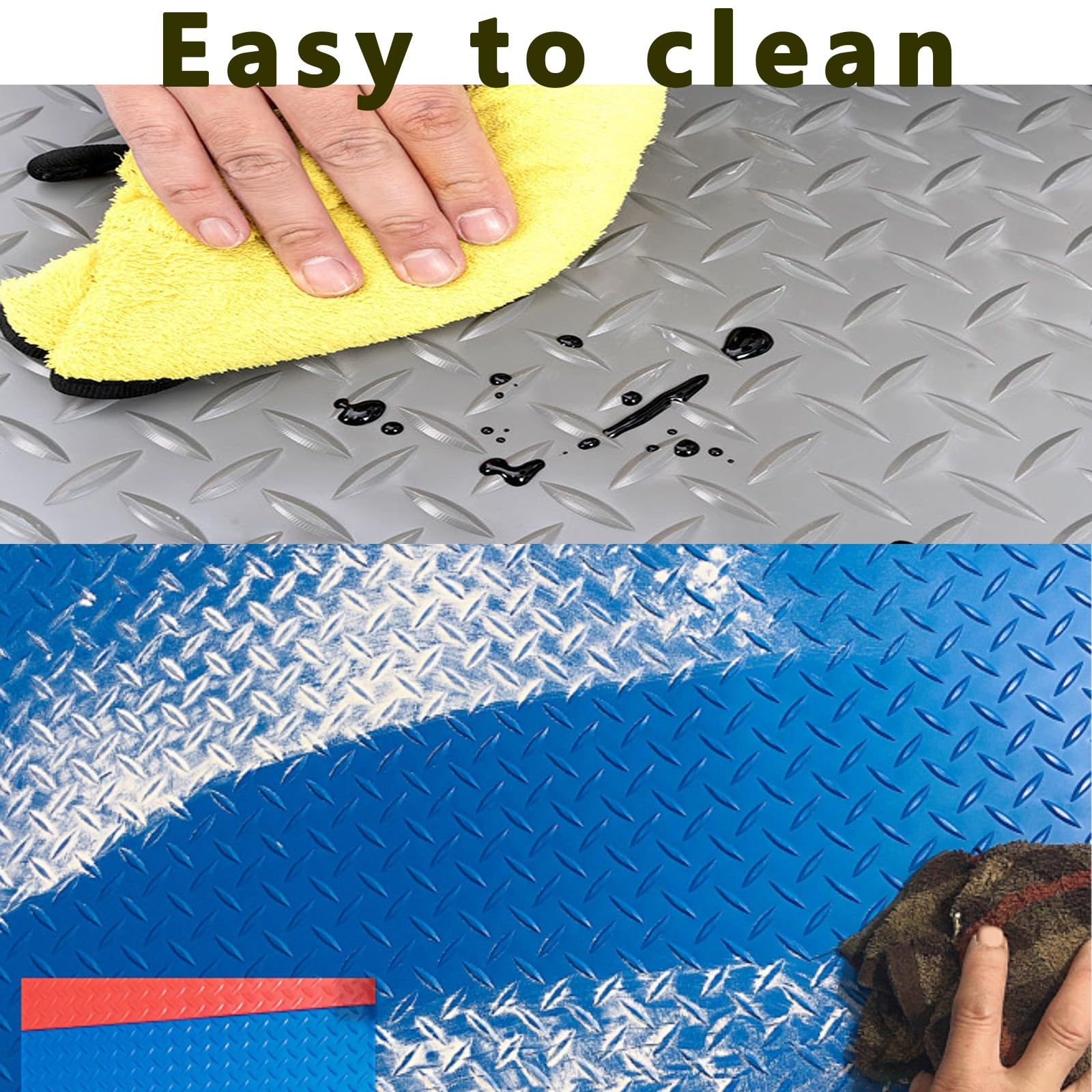 3.2x3.2ft/3.2x6.5ft/3.2x9.8ft, Protector Antideslizante para Suelo