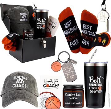 Bayelove Basketball Coaches Gifts, Best Coach Ever, Christmas Gift, Thank You Gifts for Basketball Coach, Coach Gifts for Men Best Gift for Coaches