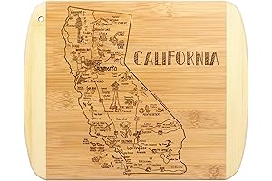 Totally Bamboo California State Serving and Cutting Board