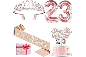 23rd Birthday Party Supplies for Unforgettable Celebrations