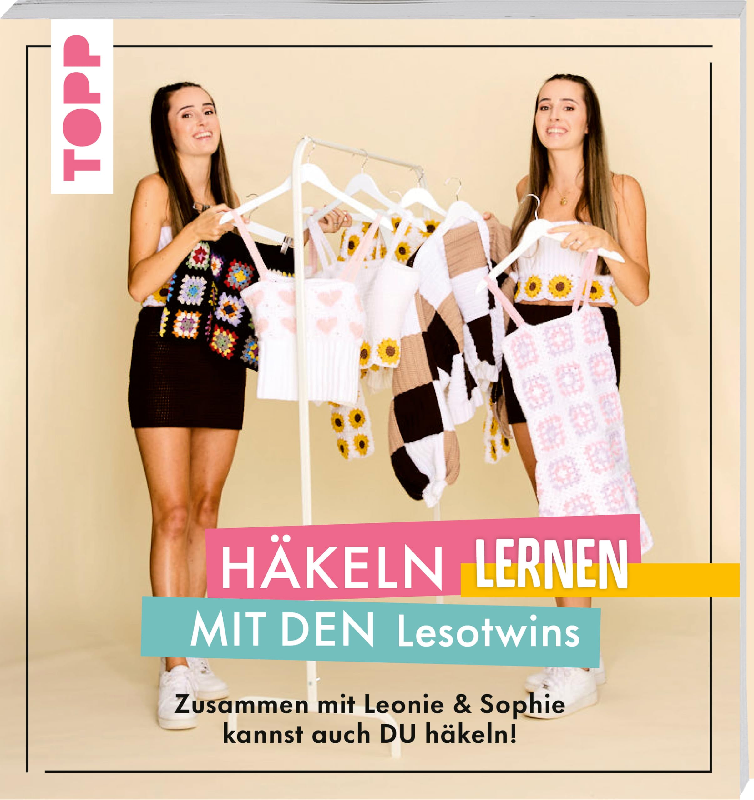 Häkeln lernen mit den @lesotwins: Zusammen mit Leonie & Sophie kannst auch DU häkeln!