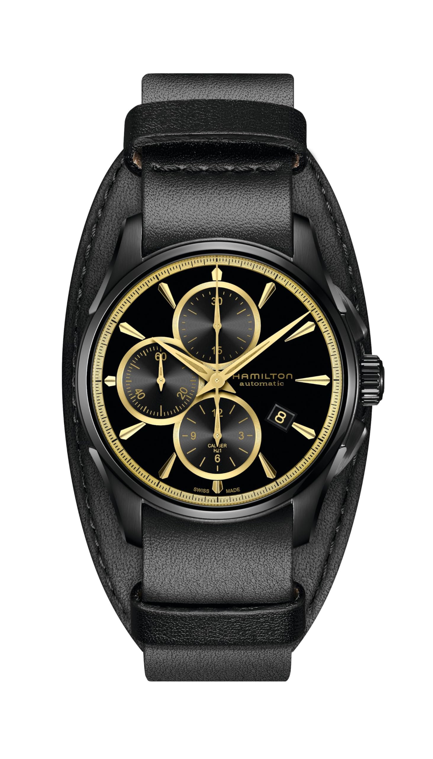Hamilton Men's Chronograph Automatic Watch Jazzmaster Swiss Made