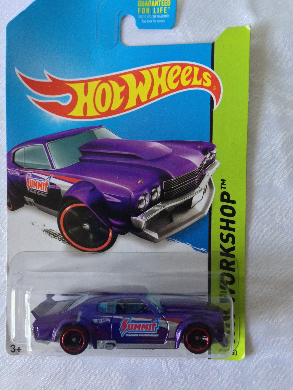 Hot Wheels 2014 HW Workshop 70 Chevy Chevelle Purple 243250