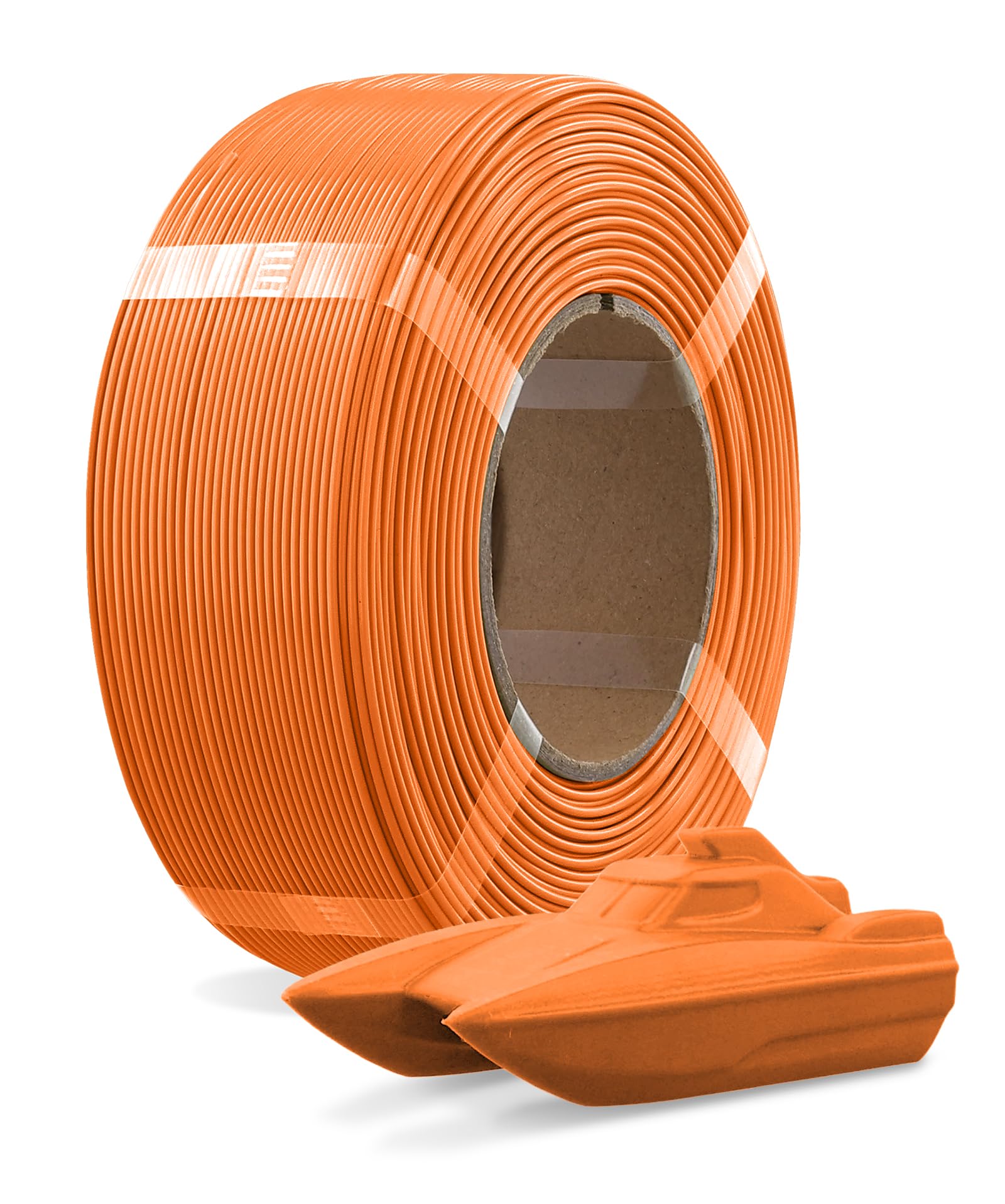 OVERTURE Refill PETG 1.75mm Spoolless 3D Printer Filament, 1kg (2.2lb) Refilament for Bambu Lab Reusable Spool, Accuracy +/- 0.02 mm, Fit Most FDM 3D