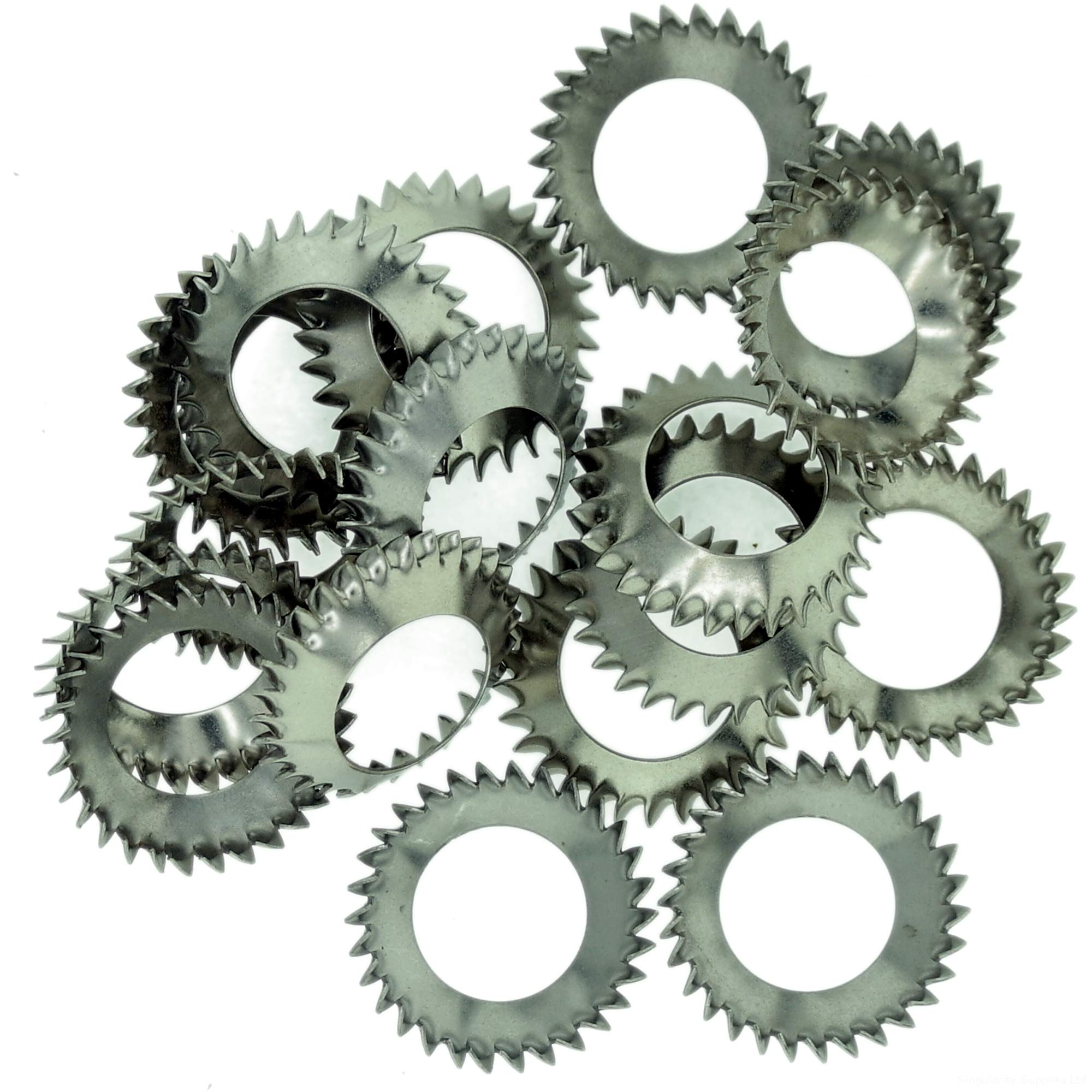 Singularity Supplies M8 (8Mm) Shakeproof Washer (Countersunk External) - Stainless Steel (A2) (Pack Of 20)