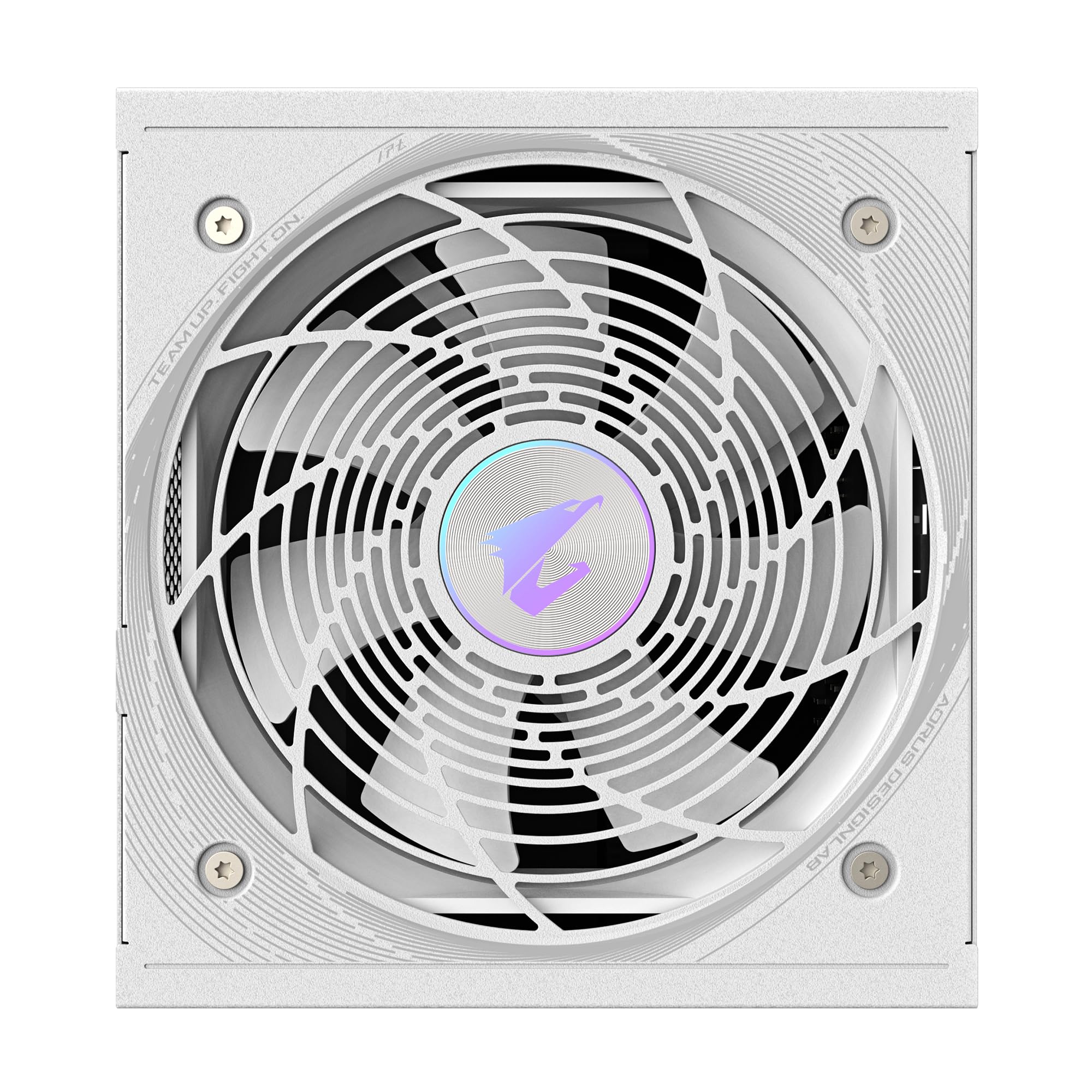 GIGABYTE AORUS ELITE P1000W ICE Alimentatore - PCIe 5.0, 80 PLUS Platinum, Design completamente modulare, Ventola da 120 mm, Compatibile con ATX 3.0, Spina EU