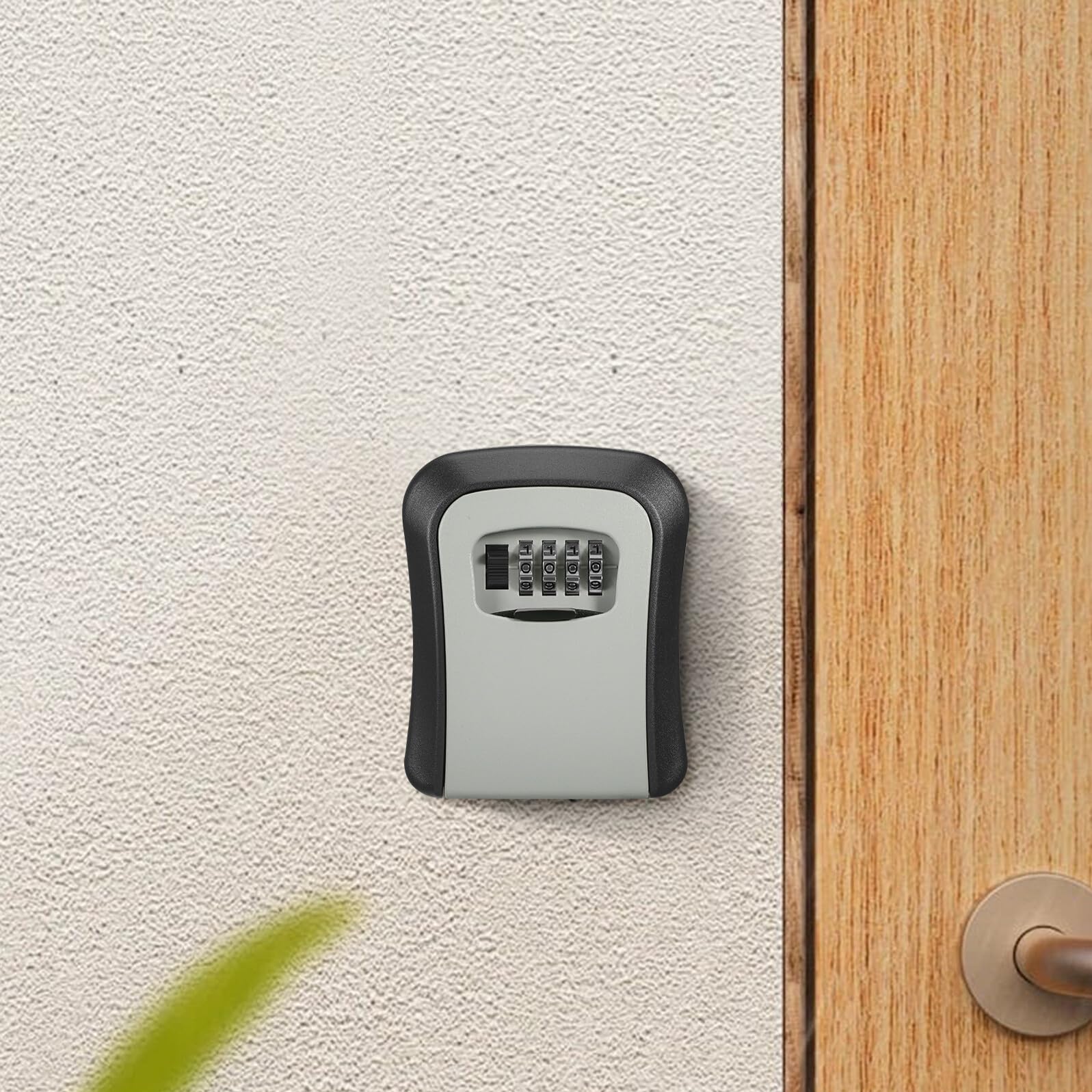 GALPADA 2 set Cassetta Portachiavi da Muro Resistente con Combinazione Scatola Sicura per Esterno Organizer Chiavi Multifunzione per Casa e Ufficio
