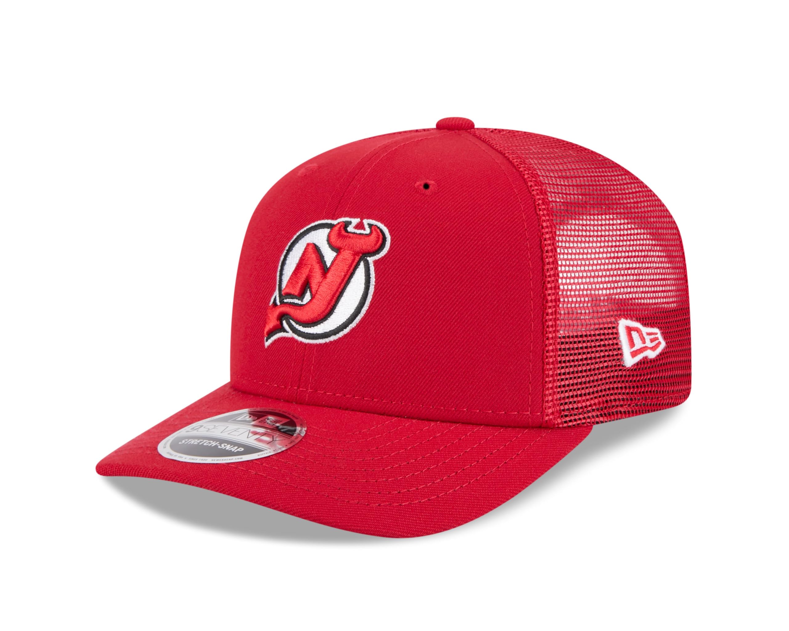 New Era New Jersey Devils 9Seventy Stretch-Snap NHL Trucker Cap Red