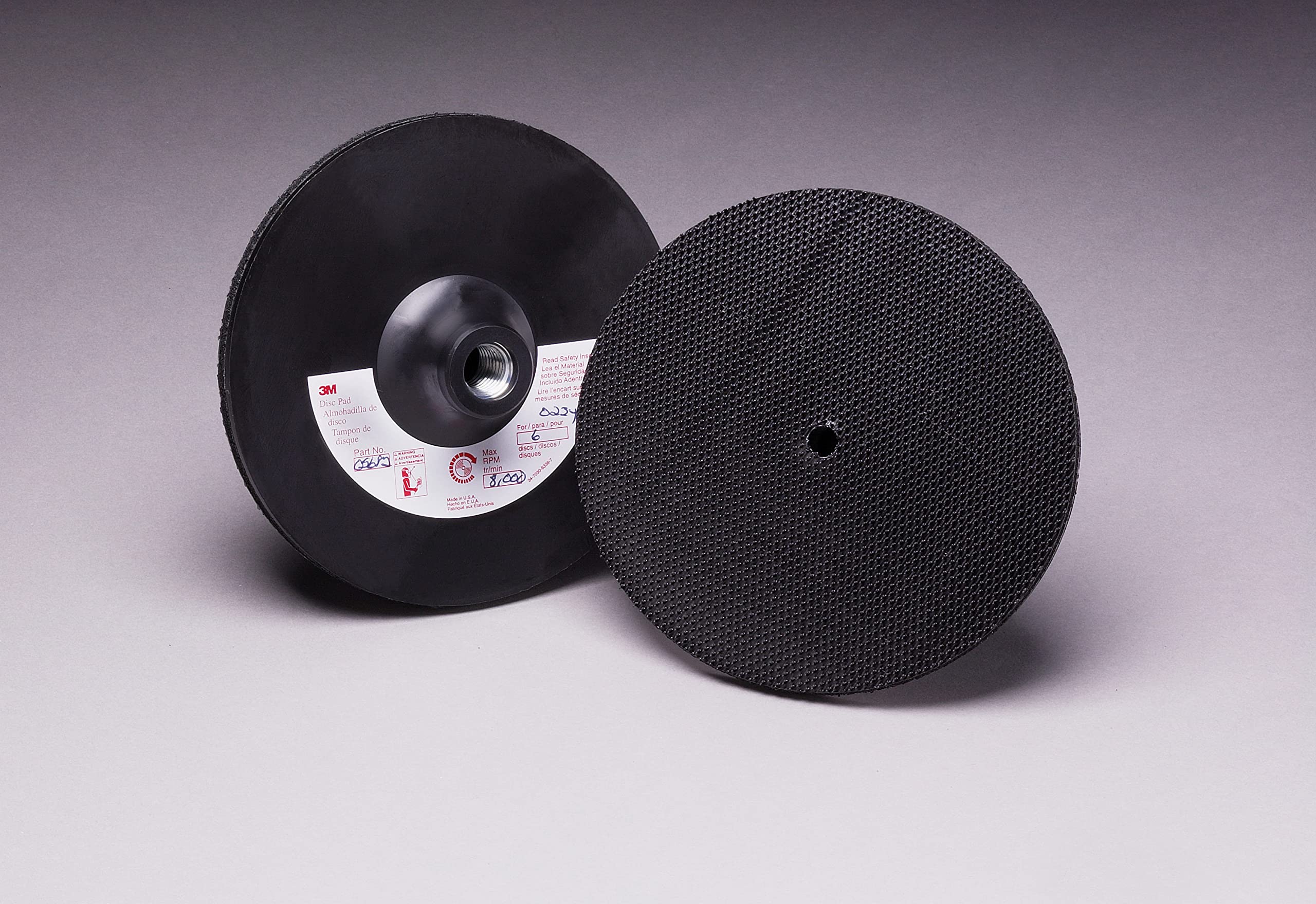 3M Disc Pad Holder - Metal Grinding & Sanding -4