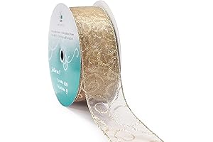 CT CRAFT LLC Organza Wired Ribbon
