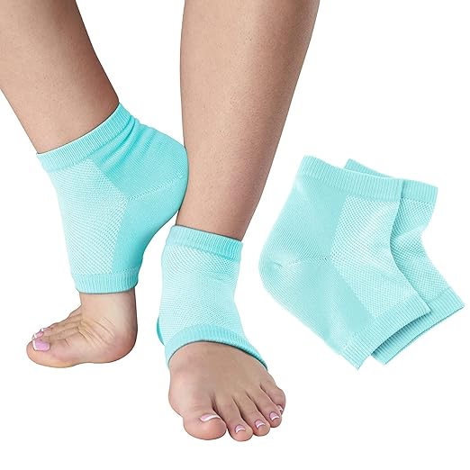 NatraCure Vented Moisturizing Gel Heel Sleeves (2 Pairs