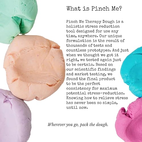 Miniatura 4 de Pinch Me Therapy Dough - Masilla holística para aromaterapia para aliviar el estrés, aroma zen de 10 onzas