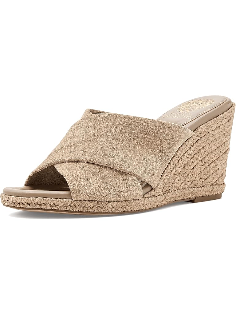 Vince Camuto Fisella Cross Band Espadrille Wedge Sandals