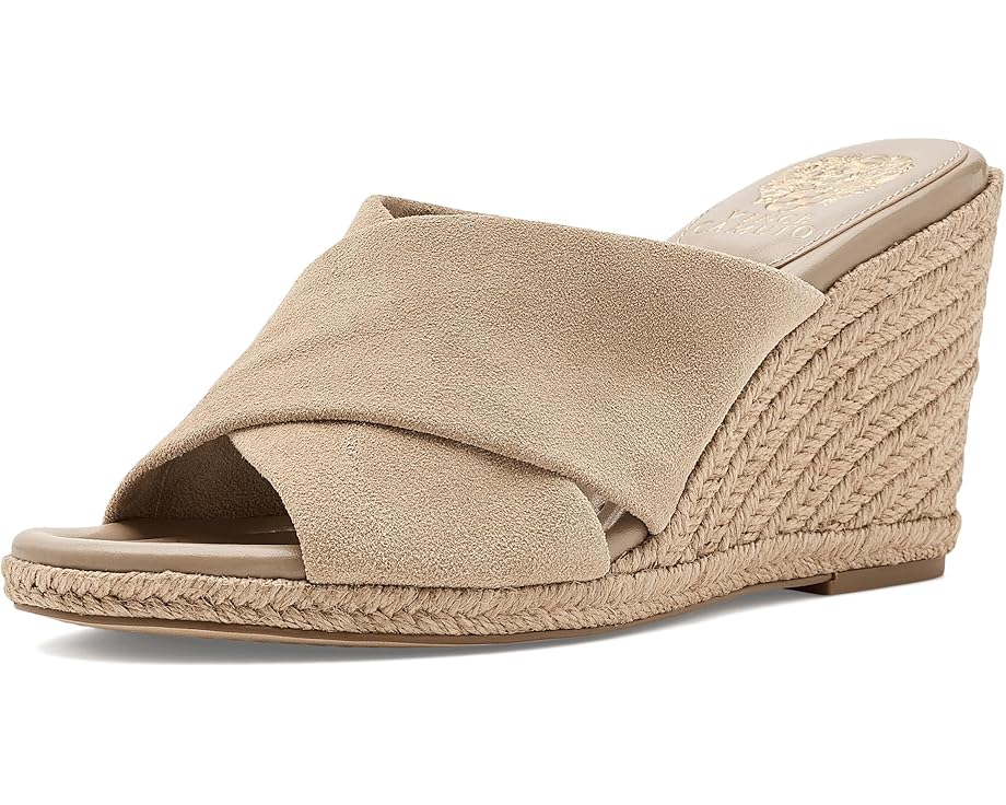 Vince Camuto Fisella Cross Band Espadrille Wedge Sandals - Pair View