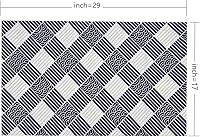 Vista 3 de rockcloud Juego de fundas de almohada de 400 hilos, 100% algodón, tamaño estándar, juego de 2 piezas, color negro